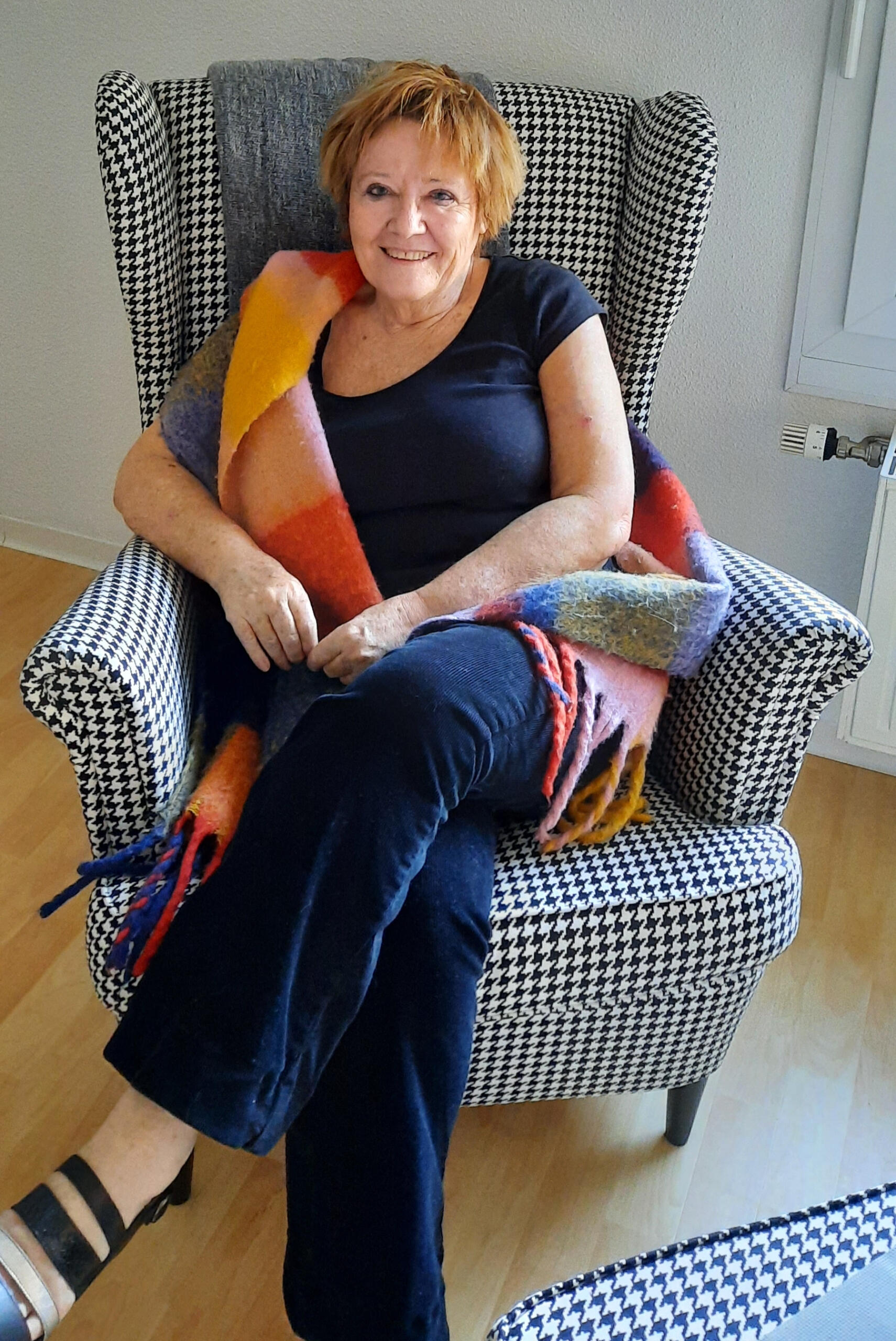 Béatrice dans le cabinet d'hypnose à Sélestat Séance d'hypnose, retrouver confiance et estime de soi à Sélestat